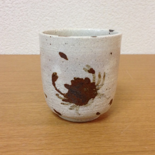 蟹・カニの湯のみ 蟹の絵の湯のみ 湯呑み タツミプロダクト 通販 1227846｜Creema