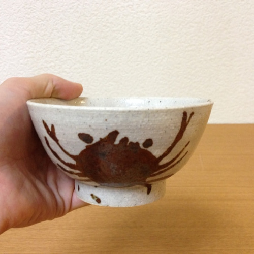 蟹の絵茶碗 茶碗・めし碗 タツミプロダクト 通販 1228236｜Creema