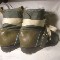 【受注生産】Army Fur Boots 6枚目の画像