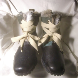 【受注生産】Army Fur Boots 7枚目の画像