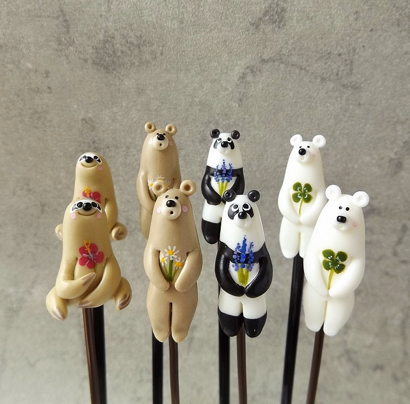 ぺったんこくまさん(即購入❌) ハンドメイド