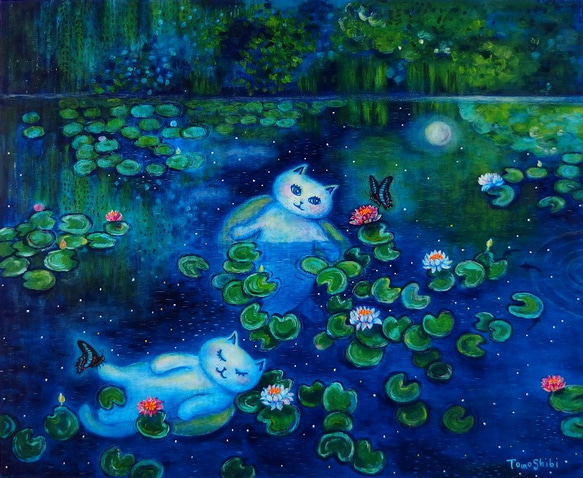 星のねこ(オリジナルストーリー絵画) 星のねこ(オリジナルストーリー絵画)