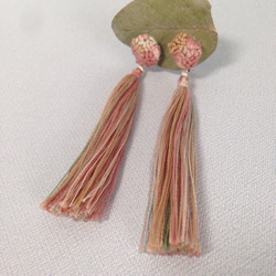 ♣︎再販    long tassel earring （pierce） 2枚目の画像