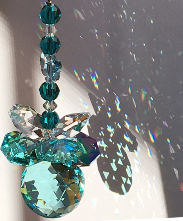 【煌めき】車用サンキャッチャー 1枚目の画像