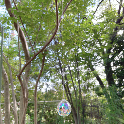 【幻想〜夢の世界へ〜】オーロラサンキャッチャー 5枚目の画像