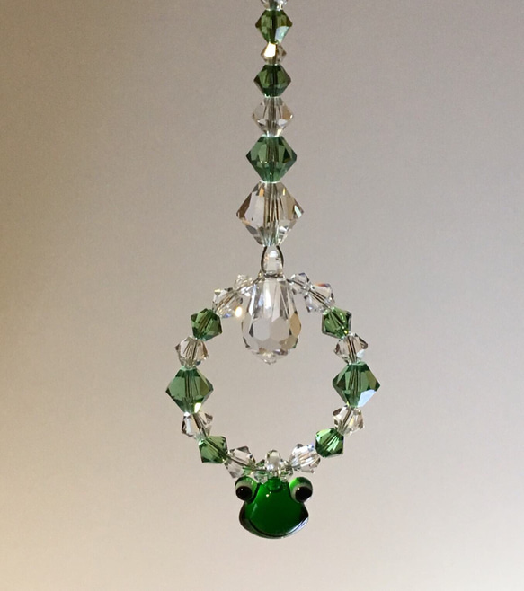 【無事カエル】交通安全お守りカエルくん 1枚目の画像