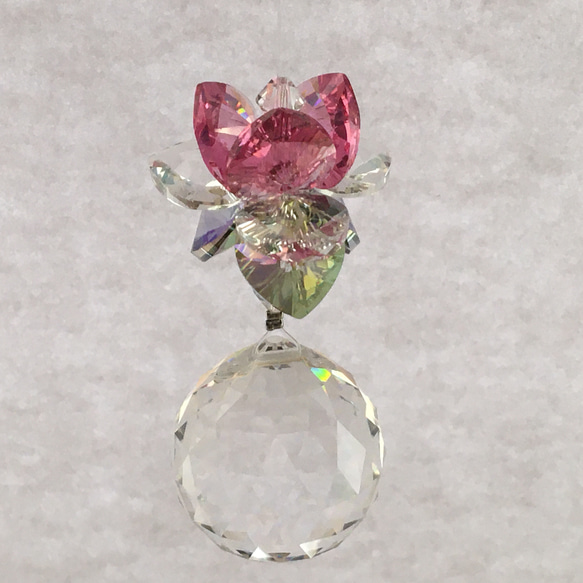 【直感と感性】蓮の花サンキャッチャー 1枚目の画像