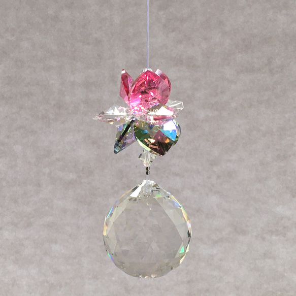 【直感と感性】蓮の花サンキャッチャー 2枚目の画像