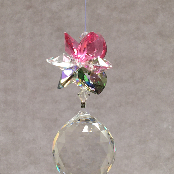 【直感と感性】蓮の花サンキャッチャー 5枚目の画像