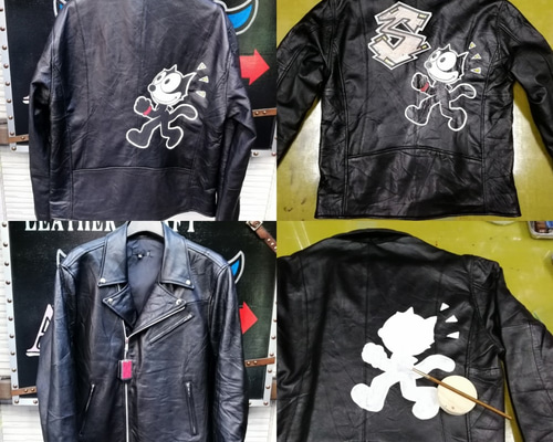 オリジナルペイント革ジャン その他トップス（メンズ） ARRIBA