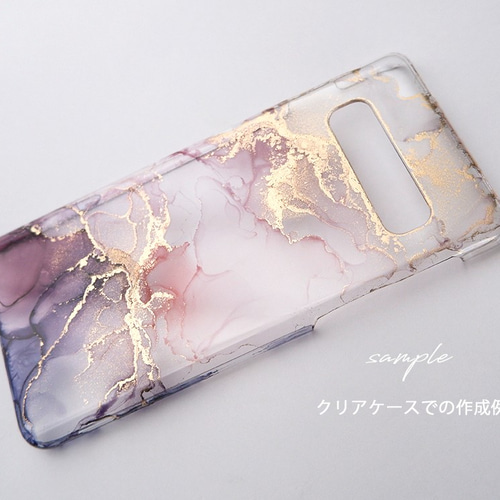 lucia アルコールインクアートのスマホケース （iPhone / Android