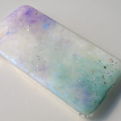 ＃翠雨。　抽象的なスマホケース　(多機種対応・iPhone / Android) 5枚目の画像