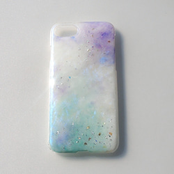 ＃翠雨。　抽象的なスマホケース　(多機種対応・iPhone / Android) 3枚目の画像