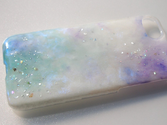 ＃翠雨。　抽象的なスマホケース　(多機種対応・iPhone / Android) 2枚目の画像