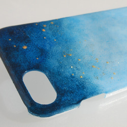 ＃夜空の贈り物　抽象的なスマホケース　(多機種対応・iPhone / Android) 4枚目の画像