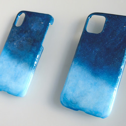 ＃夜空の贈り物　抽象的なスマホケース　(多機種対応・iPhone / Android) 8枚目の画像