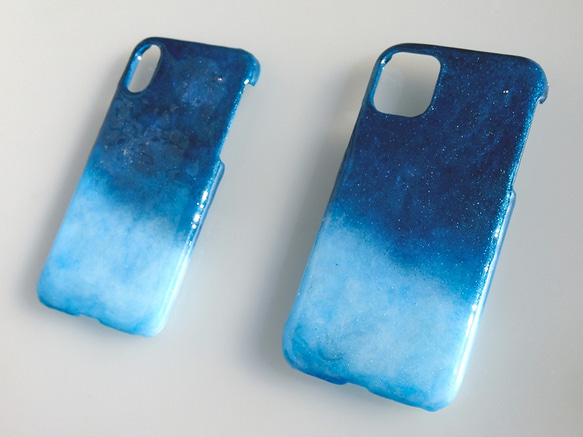 ＃夜空の贈り物　抽象的なスマホケース　(多機種対応・iPhone / Android) 8枚目の画像