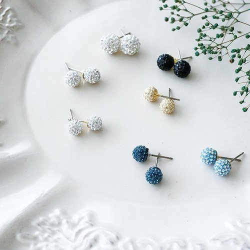 スワロフスキー　ピアス　クリア　ブルー 楽天市場】スワロフスキー 誕生石 セカンドピアス 日本製 純