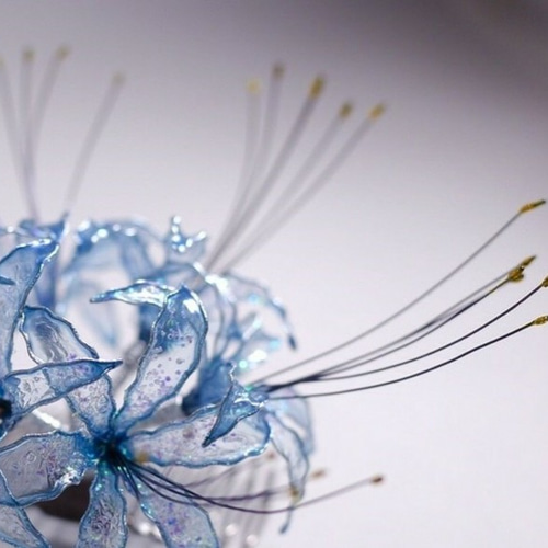 彼岸花曼珠沙華手鞠和飾り