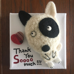キャンバスシリーズ〜犬 Thank You Soooo much !!! 5枚目の画像
