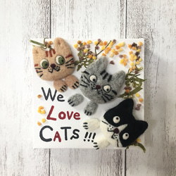 キャンバスシリーズ〜We Love CATs !!! 1枚目の画像