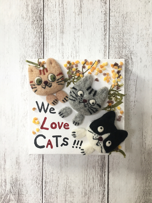 キャンバスシリーズ〜We Love CATs !!! 1枚目の画像