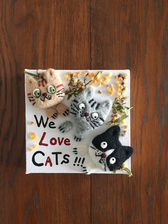 キャンバスシリーズ〜We Love CATs !!! 2枚目の画像