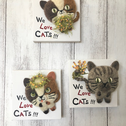 キャンバスシリーズ〜三毛猫 We Love CATs !!! 9枚目の画像