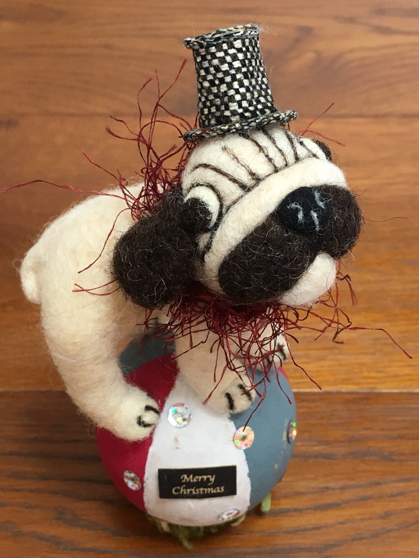 クリスマスパグちゃん