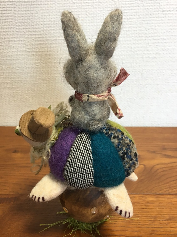 「ウサギとカメ」手のひらの童話シリーズ 4枚目の画像