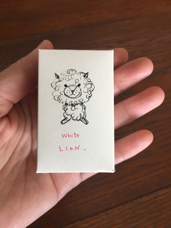 いとちいさきものBOX  〜white LION.〜 4枚目の画像