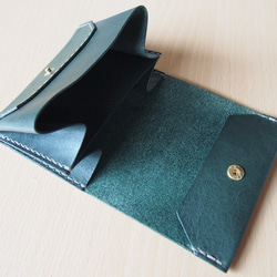 小型財布（グリーン） 3枚目の画像