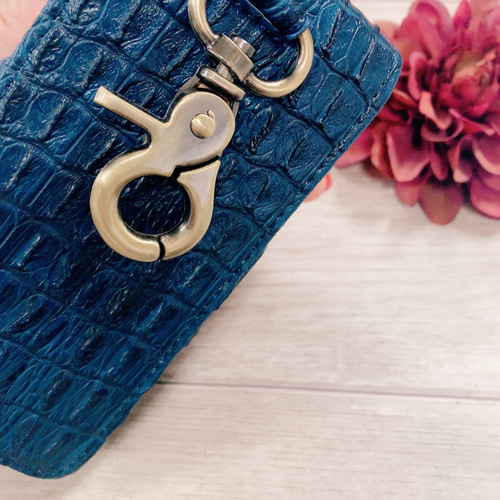 iQOS3 マルチ 2台持ち ワニ柄 電子タバコ ケース アイコス クロコ