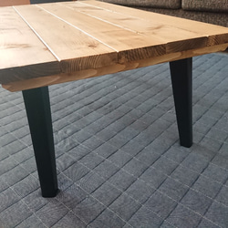 アウトドアテーブル 折りたたみ式 70cm ｳｫﾙﾅｯﾄ色 5枚目の画像