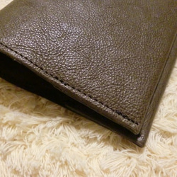 シンプル・一枚革のブックカバー・001 3枚目の画像