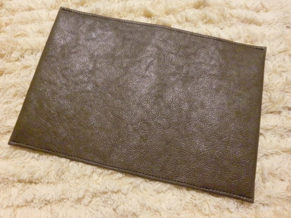 シンプル・一枚革のブックカバー・001 4枚目の画像