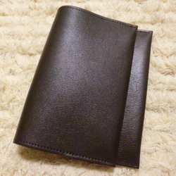 シンプル・一枚革のブックカバー・003 2枚目の画像