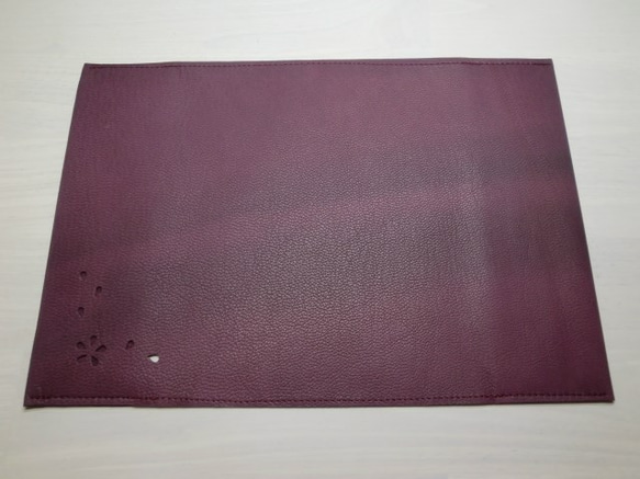 ハヤカワ文庫トールサイズ対応・「ＨＡＮＡＢＩＲＡ」シリーズ・ゴートスキン・一枚革のブックカバー・0245 3枚目の画像