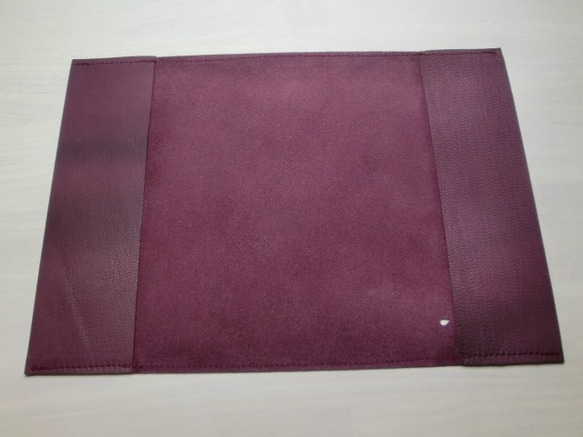 ハヤカワ文庫トールサイズ対応・「ＨＡＮＡＢＩＲＡ」シリーズ・ゴートスキン・一枚革のブックカバー・0245 4枚目の画像