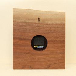 木の時計＜ウォールナット＞・掛け時計wnc-1102　木製時計 5枚目の画像