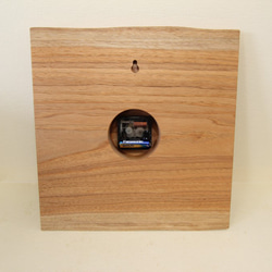 木の時計＜くるみ＞・掛け時計krc-123 4枚目の画像