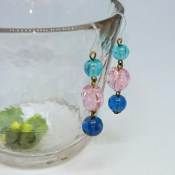 CandyEarrings light blue,pink&blue 2枚目の画像