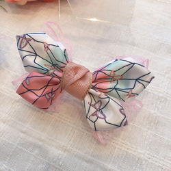 【送料無料！】サテンリボンde蝶々クリップ 着物 羽織 サテンリボン 8枚目の画像
