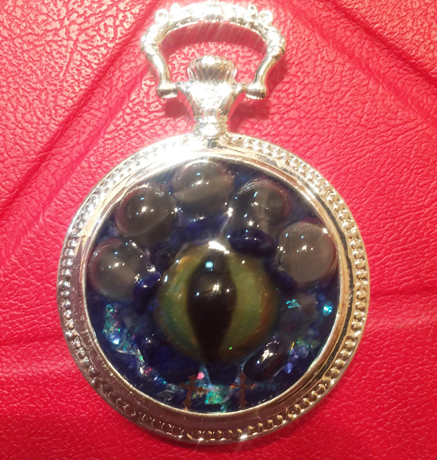 オルゴナイト ドラゴンアイ(ラブラドライト入)