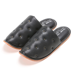 Sofa Slippers STUD BLACK size S 1枚目の画像