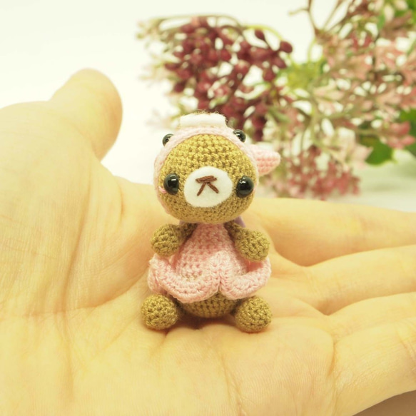 【訂做】兔子 Kigurumi 坐式 Amigurumi 吊飾【裡面有 19 種動物】 第7張的照片