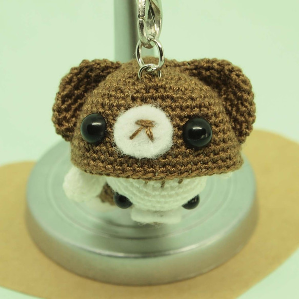 [Made to Order] Bear Costume Crochet Amigurumi 第4張的照片