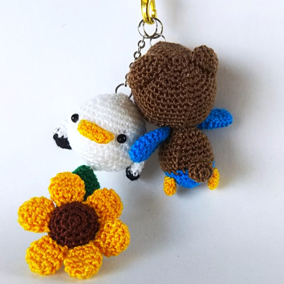 [Made to Order] Penguin Bear hood  Crochet Amigurumi 第2張的照片