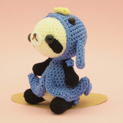 crochet doll/amigurumi/key chain/penguin costume 第1張的照片