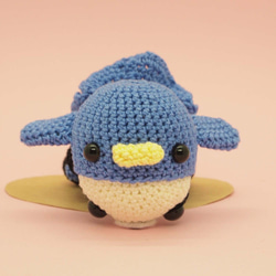 crochet doll/amigurumi/key chain/penguin costume 第4張的照片